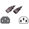 Image de MCL - Câble d'alimentation - power IEC 60320 C13 pour IEC 60320 C14 - 5 m