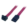 Image de - Câble SATA - Serial ATA 150/300/600 - SATA (F) pour SATA (F) - 50 cm - connecteur droite, connecteur coudé