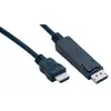 Image de MCL Samar MC392 Câble DisplayPort mâle / HDMI mâle 3m