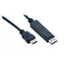 Image de MCL - Câble adaptateur - DisplayPort mâle pour HDMI mâle - 2 m - noir