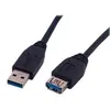 Image de MCL Samar Câble USB-A 3.0 mâle/femelle - 1m - Noir