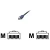 Image de MCL - Cordon de raccordement - RJ-45 (M) pour RJ-45 (M) - 50 cm - FTP - CAT 6 - bleu