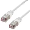 Image de MCL - Cordon de raccordement - RJ-45 (M) pour RJ-45 (M) - 3 m - paire torsadée écrantée (F/UTP) - CAT 6 - blanc
