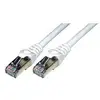 Image de MCL Samar CABLE RJ45 BLINDE 2M CAT6 Blanc