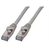 Image de MCL - Cordon de raccordement - RJ-45 (M) pour RJ-45 (M) - 1 m - SFTP - CAT 6a - démarré, sans halogène, sans crochet - gris