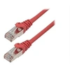 Image de MCL - Cordon de raccordement - RJ-45 (M) pour RJ-45 (M) - 2 m - SFTP - CAT 6a - sans halogène, moulé, sans crochet - rouge