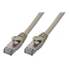 Image de MCL - Cordon de raccordement - RJ-45 (M) pour RJ-45 (M) - 3 m - SFTP - CAT 6a - démarré, sans halogène, sans crochet - gris