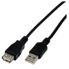 Image de Rallonge USB 2.0 type A mâle / femelle - 3m Noir