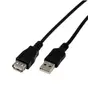 Image de Rallonge USB 2.0 type A mâle / femelle - 5m Noir