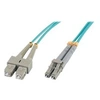 Image de MCL - Câble réseau - SC multi-mode (M) pour LC multi-mode (M) - 2 m - 2 m - fibre optique - 50 / 125 microns - OM3