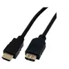 Image de MCL MC384 - Câble d'extension HDMI avec Ethernet - HDMI femelle pour HDMI mâle - 2 m - support 4K