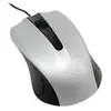 Image de - Souris - droitiers et gauchers - optique - filaire - USB - argent, noir