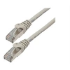 Image de MCL - Cordon de raccordement - RJ-45 (M) pour RJ-45 (M) - 30 cm - paire torsadée écrantée (F/UTP) - CAT 6 - moulé, sans crochet, bloqué - gris