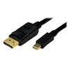 Image de - Câble DisplayPort - Mini DisplayPort (M) pour DisplayPort (M) - 2 m - verrouillé - noir