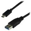 Image de Cable usb Cordon USB 3.1 type C mâle / USB 3.0 type A mâle - 1m