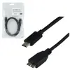 Image de MCL - Câble USB - Micro-USB de type B (M) pour 24 pin USB-C (M) - USB 3.0 - 3 A - 1 m