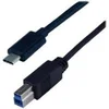 Image de Cable usb Cordon USB 3.1 type C mâle / USB 3.0 type B mâle - 1m