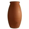 Image de Récupérateur d'eau de pluie Jarre 500 L + Kit raccord chéneau - Terre cuite - BelliJardin
