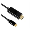 Image de DLH DY-TU4662B - Câble adaptateur - 24 pin USB-C mâle pour HDMI mâle - 2 m - noir - support pour 4K30Hz