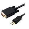 Image de DLH DY-TU4696B - Câble adaptateur - DisplayPort (M) verrouillé pour HD-15 (VGA) (M) - 2 m - support 1080 p 60 Hz