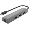 Image de DLH - Concentrateur (hub) - 3 x USB 3.2 Gen 1 + 1 x 10/100/1000 - de bureau