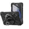 Image de DLH - Coque de protection pour tablette - avec bandoulière, poignée rotative et support - pour Samsung Galaxy Tab A9