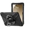 Image de DLH - Coque de protection pour tablette - avec bandoulière, poignée rotative et support - pour Samsung Galaxy Tab A9+