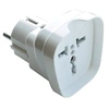 Image de DLH - Adaptateur pour prise d'alimentation - BS 1363 (F) pour CEE 7/4 (M) - blanc