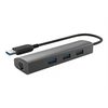 Image de DY-TU2986W - Concentrateur (hub) - 3 x USB 3.2 Gen 1 + 1 x 10/100/1000 - de bureau