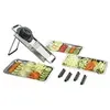 Image de BRON-COUCKE - Mandoline Du Chef inox avec 4 blocs de lames *