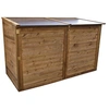 Image de Coffre jardin en bois Trocadero - 2000L - 206 x 100 x 123 cm