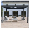 Image de Ombréa Pergola bioclimatique Ombréa autoportante 3x4M - Anthracite - ELMO