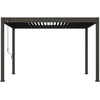 Image de Pergola bioclimatique autoportante anthracite Ombréa 300 x 400 x H. 258 cm