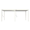 Image de Pergola bioclimatique autoportante blanc Ombréa 300 x 600 x H. 258 cm