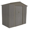 Image de Abri de jardin métal aspect bois vieilli 64 - 2,43 m² - Chalet et Jardin
