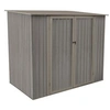 Image de Abri de jardin métal aspect bois vieilli 75 - 3,31 m²- Chalet et Jardin