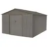 Image de Abri de jardin métal aspect bois vieilli 1014 - 13,51 m² - Chalet et Jardin
