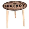 Image de Table d'appoint Motif BISTROT