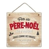 Image de Plaque à suspendre par ici père Noël