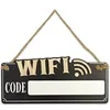 Image de Plaque à suspendre code wifi