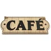Image de Plaque à suspendre café