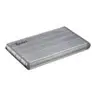 Image de BE-USB2-2603-SIL - Boitier externe - 2.5" - ATA / SATA - USB 2.0 - argent