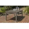 Image de Table de jardin sable extensible Zahara 180 / 240 cm