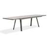 Image de Table de Jardin Extensible en Céramique "Stockholm" 200-300cm Gris Anthracite