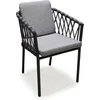 Image de Fauteuil de Jardin Empilable "Pilat" 76cm Gris Anthracite