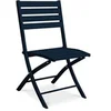 Image de Chaise de Jardin Pliante "Marius" 82cm Bleu Marine