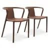 Image de Lot Composé De 2 Fauteuils De Jardin - City Garden - Diego-Ft - Terracotta - Empilables