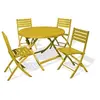 Image de Salon de jardin city garden 4 personnes 5 pieces