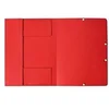 Image de Chemise rouge à élastique format A4 - - Lot de 10