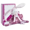 Image de Doudou et Compagnie - Doudou Attache Tétine, Sucette - Lapin Cerise Rose - Boite Cadeau - 17 Cm - Idée Cadeau de Naissance Fille - Garantie Doudou Perdu - DC2701 en occasion ou reconditionné